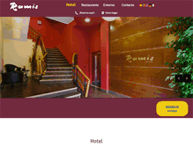 Tablet Screenshot of hotelramis.com
